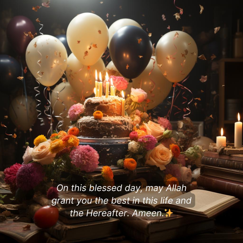 Birthday wishes and dua for son in islamic way